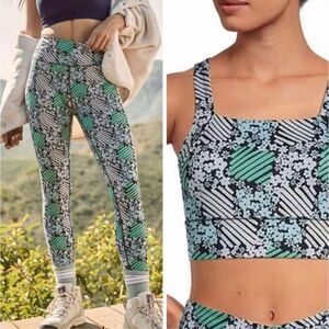 Free People Movement In Your Corner Sports Bra And Lose Control Leggings Size S